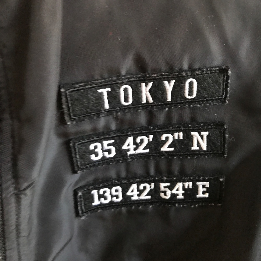 SOLD H&M bomber jacket varsity puffer black 10-12 - Picture 3 of 8